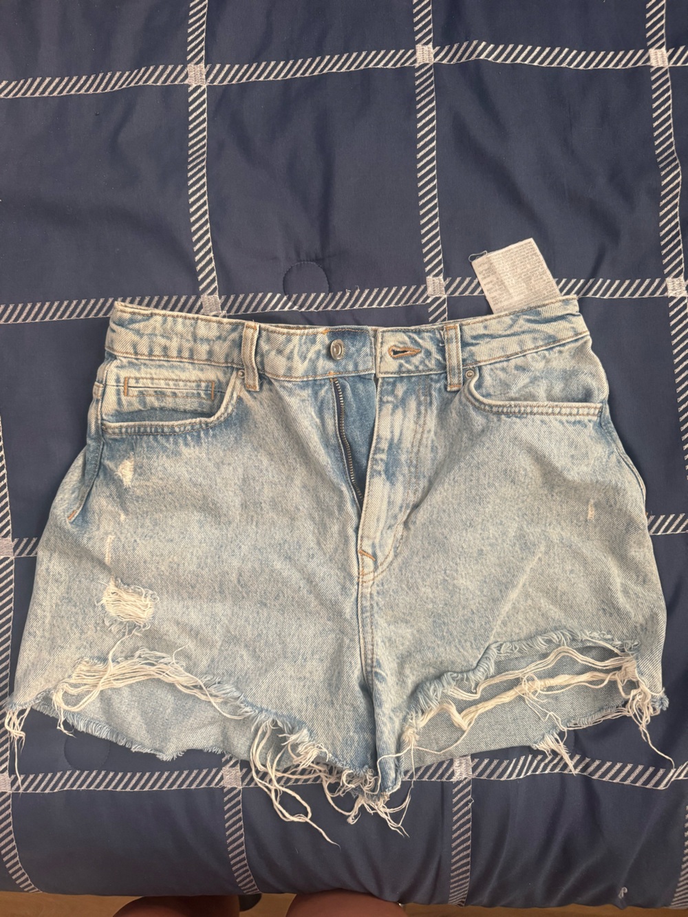 Zara denim shorts